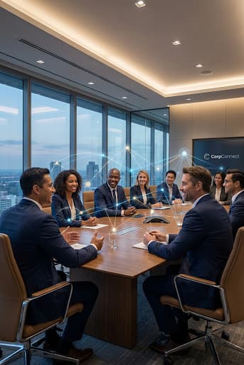 Corporate Networking Boardroom